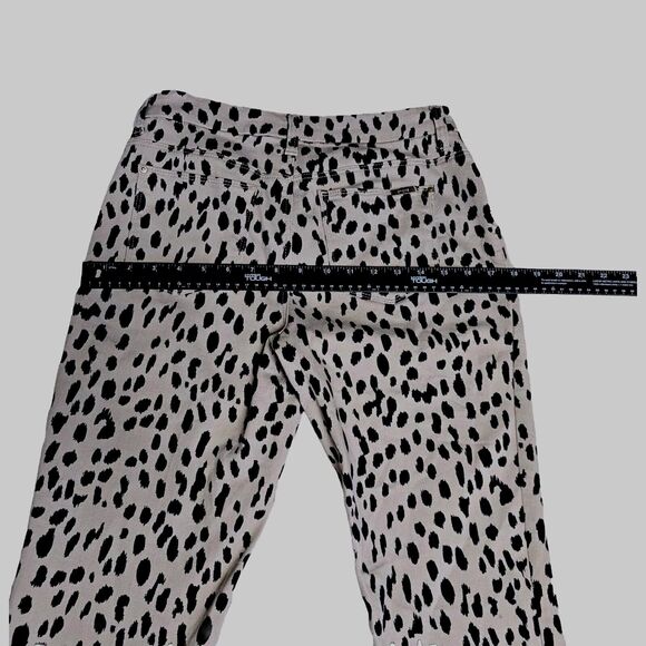 Chicos So Slimming Girlfriend Ankle Pants Chicos Sz 00R Leopard Print US Sz 2R - Picture 4 of 11